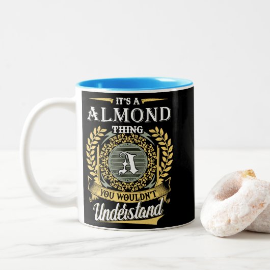 あなたには理解できないアーモンドな件 ツートーンマグカップ (ドーナツ)