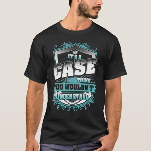 あなたには理解できないケースバイケース Tシャツ (正面)