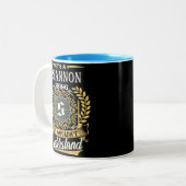 あなたには理解できないシャノンの事だ ツートーンマグカップ (正面左)