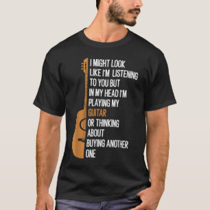 あなたには私がちゃんと聞いているように見えるかもしれないけど頭の中は Tシャツ