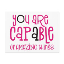 あなたには素晴らしいことがたくさんできる ポジティブ ホワイト