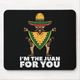 あなたにぴったりのJuan! 面白いシンコ・デ・マヨ メキシコのフィ マウスパッド