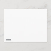 あなたにぴったり | オーダーメイド A2 便箋 ノートカード (裏面)