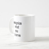 あなたにふさわしいマグカップ コーヒーマグカップ (正面左)