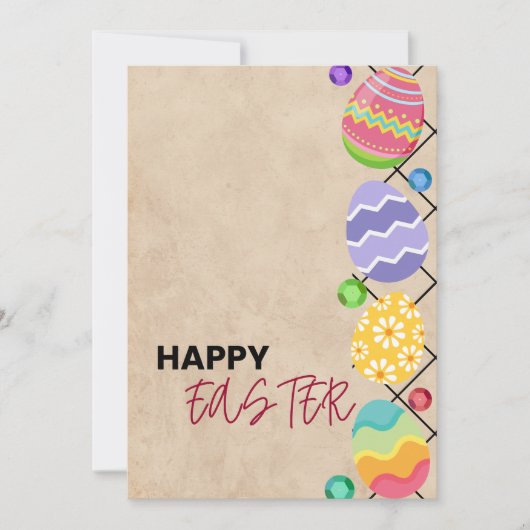 あなたにイースターの喜びが訪れますように シーズンカード (正面)