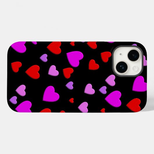 あなたに千ハート Case-Mate iPhoneケース (裏面 (横))