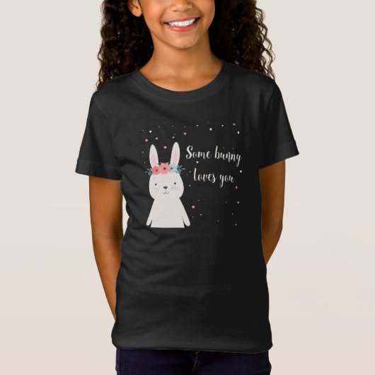 あなたに夢中なうさぎ Tシャツ (正面)