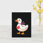 あなたに夢中よ コケティバレンタイン ガール カード (黄色い花)