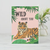 あなたに夢中!ジャングルの虎バレンタインデーカード シーズンカード (スタンド正面)
