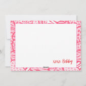 あなたに夢中 ワイルドハート バレンタイン ピンク シーズンカード (裏面)