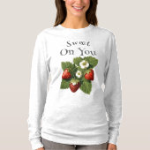 あなたに夢中 - Vintage Stawberries Tシャツ (正面)