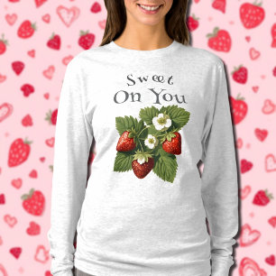 あなたに夢中 - Vintage Stawberries Tシャツ