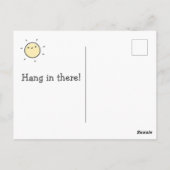 あなたに太陽の光を - かわいい回復おめでとうポストカード ポストカード (裏面)