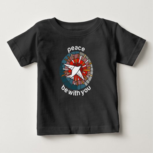 あなたに平和があれ ベビーTシャツ (正面)