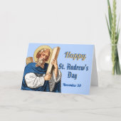 あなたに幸せなセントアンドリューの日を！ カード (正面)