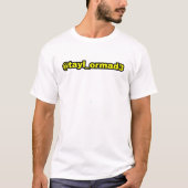 あなたに影響力を 社会的メディア両面ユニセックスメンズ Tシャツ (正面)