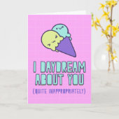 あなたに思いを馳せて（ちょっとした不適切さも含めて） カード (黄色い花)