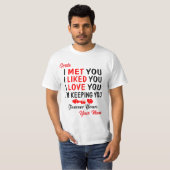 あなたに恋するようになってしまった Tシャツ (正面フル)