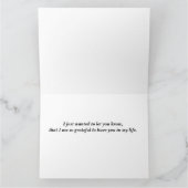 あなたに感謝してる… カード (内部)