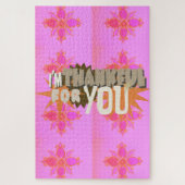 あなたに感謝してる:心からの気持ち ジグソーパズル (縦)