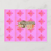 あなたに感謝してる：心からの気持ち ポストカード