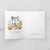 あなたに感謝してる | 秋のベイビーシャワー サンキューカード (内部)