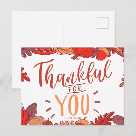 あなたに感謝 ポストカード (正面/裏面)