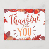 あなたに感謝 ポストカード (正面)