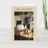 ***あなたに感謝****年中にそう言う シーズンカード (正面)