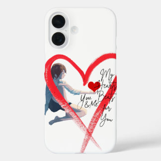 あなたに捧げるハートビート – かわいいロマンティックフォンケース iPhone 16ケース