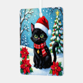 あなたに最高のクリスマスを | オーダーメイド メタルオーナメント (正面左)