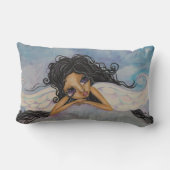 あなたに枕を見る天使 ランバークッション (裏面)