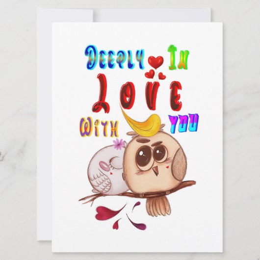 あなたに深く恋をしている カード (正面)