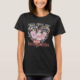 あなたに私の心拍数は上がる 看護師バレンタインギフト Tシャツ