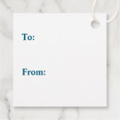 あなたに贈り物 | 野球をテーマにした赤ちゃんシャワー フェイバータグ (裏面)