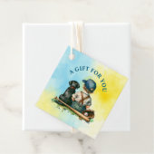 あなたに贈り物 | 野球をテーマにした赤ちゃんシャワー フェイバータグ (インサイチュ)