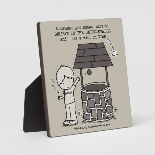 あなたに願いを！ フォトプラーク (正面)