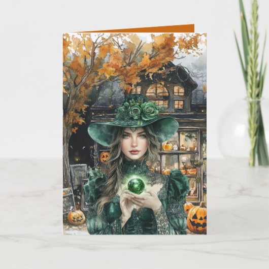 あなたに魔法をかけたハロウィンカード カード (正面)