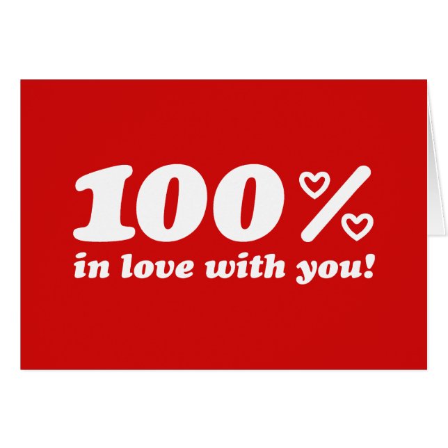 あなたに100%惚れてる (正面横)