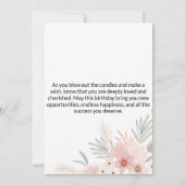 （あなたに）喜びに満ちた1日を願っています 招待状 (裏面)