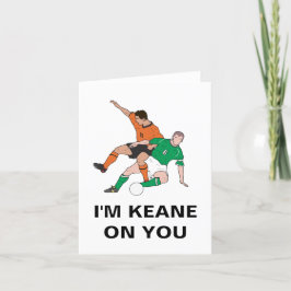 あなたにKEANE! 誕生日、記念日、バレンタイン サンキューカード
