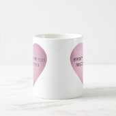 あなたのあらゆる部分はあなたに属します コーヒーマグカップ (中央)