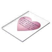 あなたのあらゆる部分はあなたに属します ノートブック (左側)