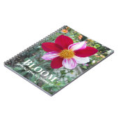 あなたのいる場所で花開け 言葉 花 ノートブック (左側)
