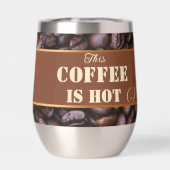 あなたのおもしろい引用文コーヒー恋人の絶縁タンブラー (背面)