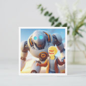 あなたのお子さんとロボットの友達、ベストフレンドカード カード (スタンド正面)