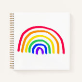 あなたのお子さんのオリジナルアート | 子供の絵をアップロード ノートブック (正面)