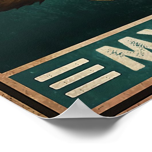 あなたのお尻ナプキンス私の主 – ホームデコールウォール ポスター (角)