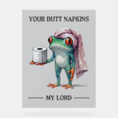 あなたのお尻ナプキンス アクリルサイン (正面)