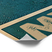 あなたのお尻ナプキンスmy lige - Home Decor Wall Ar ポスター (角)